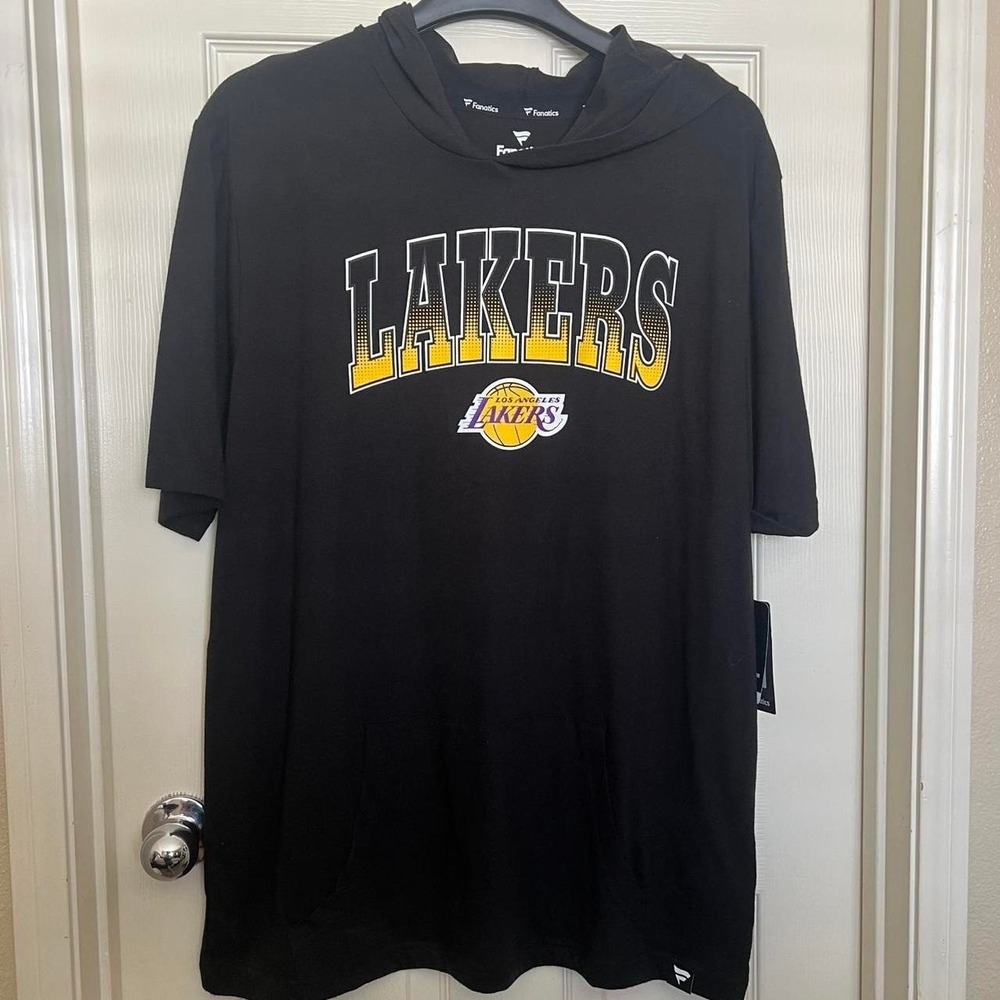 NBA Los Angeles Lakers black hoodie shirt Size XL